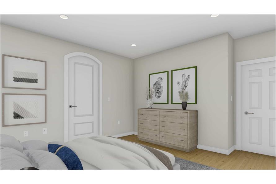 Master Bedroom of this 2-Bedroom,1838 Sq Ft Plan -187-1207