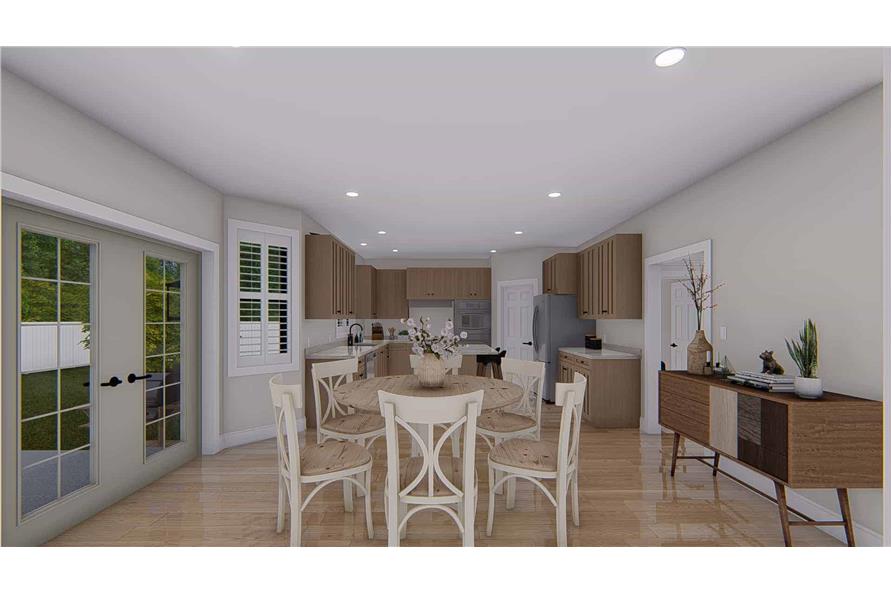 Dining Room of this 4-Bedroom,2504 Sq Ft Plan -187-1211