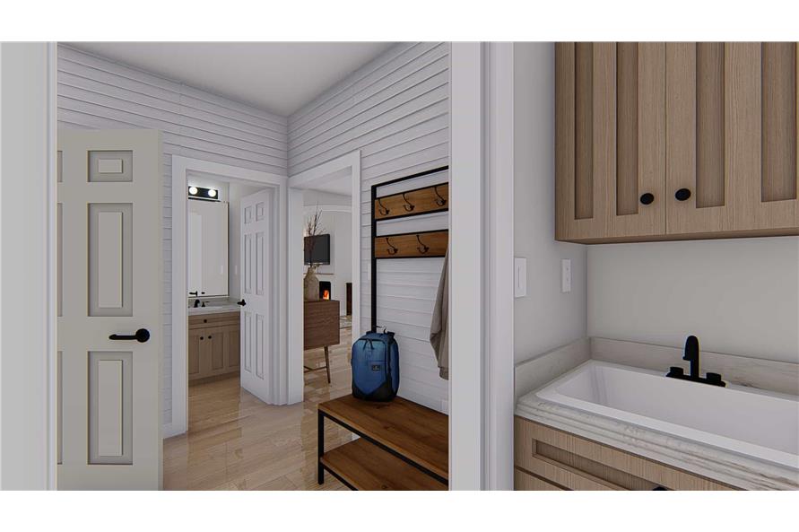 Mudroom of this 4-Bedroom,2504 Sq Ft Plan -187-1211