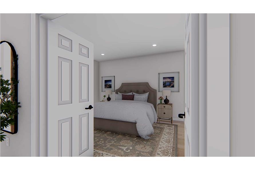 Master Bedroom of this 4-Bedroom,2504 Sq Ft Plan -187-1211