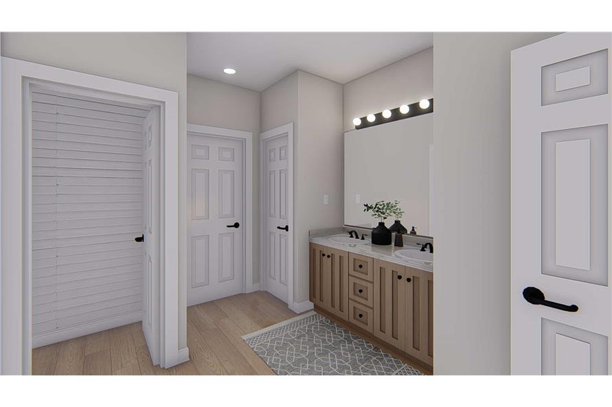 Master Bathroom: Sink/Vanity of this 4-Bedroom,2504 Sq Ft Plan -187-1211