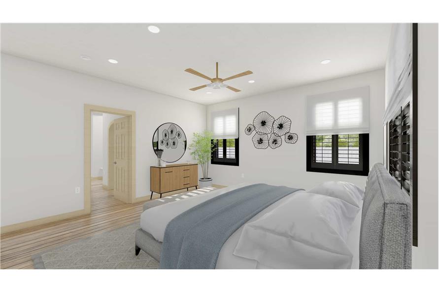 Master Bedroom of this 3-Bedroom,2575 Sq Ft Plan -187-1212