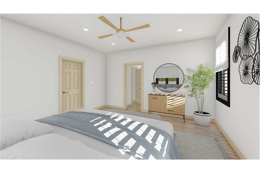 Master Bedroom of this 3-Bedroom,2575 Sq Ft Plan -187-1212