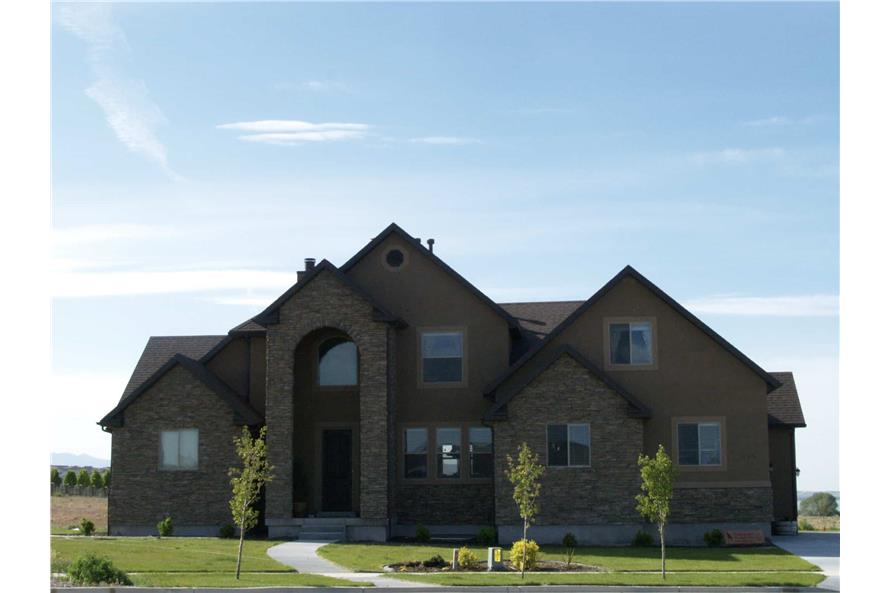 Front View of this 3-Bedroom,2575 Sq Ft Plan -187-1212