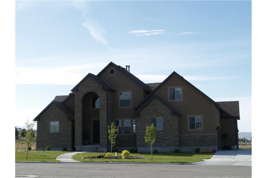 Front View of this 3-Bedroom,2575 Sq Ft Plan -187-1212