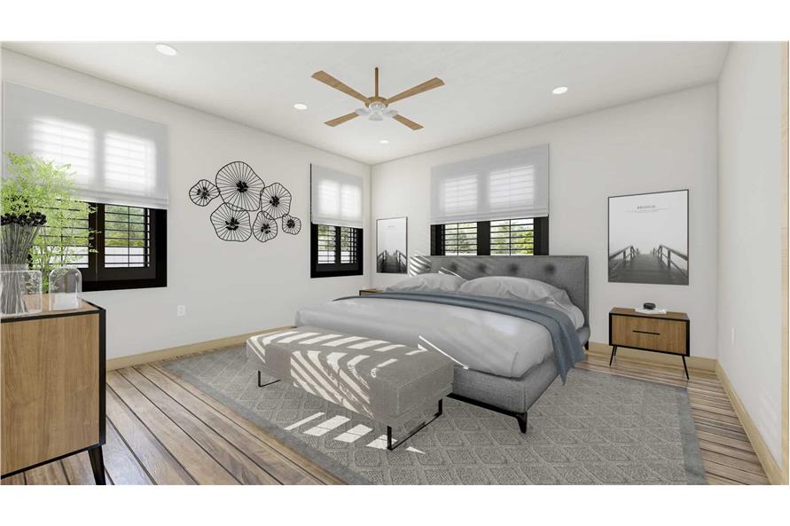 Master Bedroom of this 3-Bedroom,2575 Sq Ft Plan -187-1212