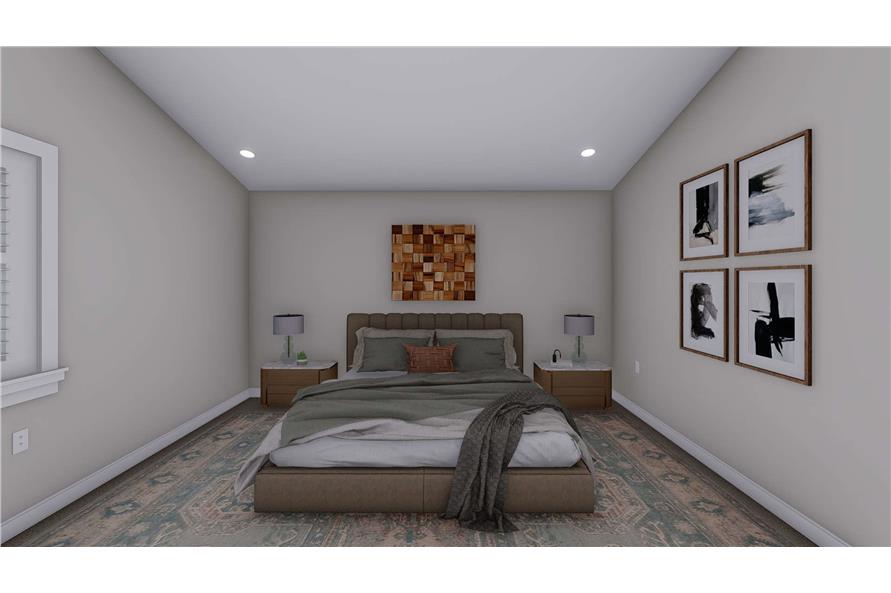 Bedroom of this 3-Bedroom,1907 Sq Ft Plan -187-1213