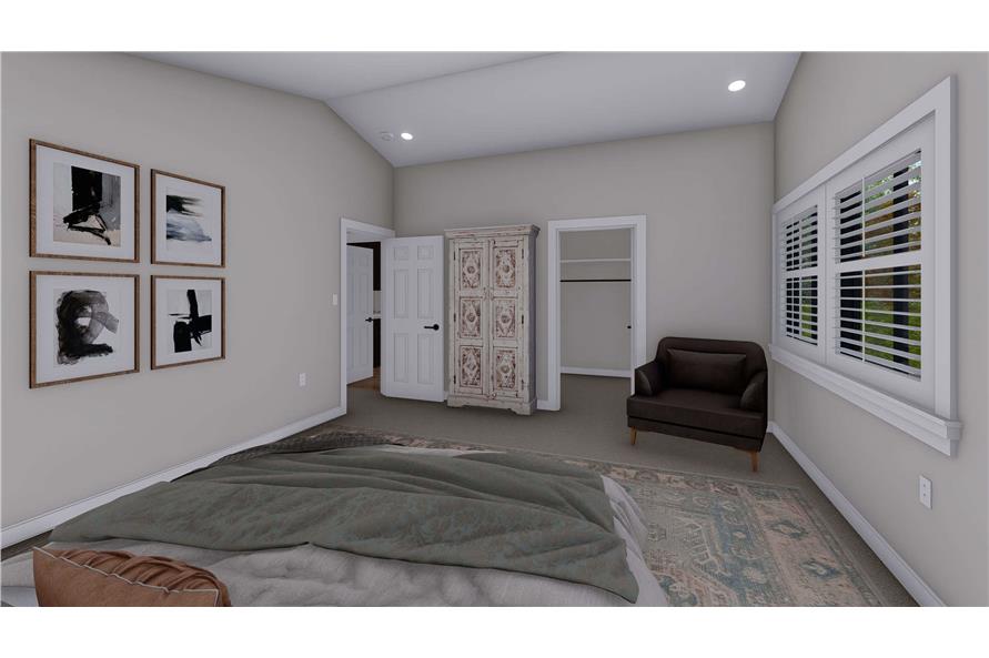 Bedroom of this 3-Bedroom,1907 Sq Ft Plan -187-1213