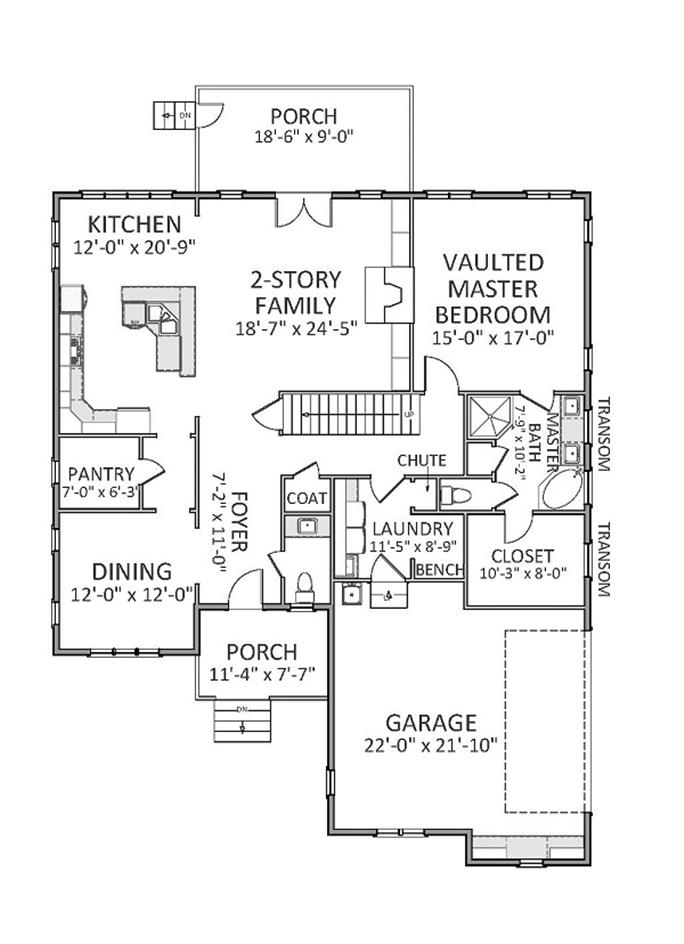 House Plan #189-1019: 3 Bdrm, 2,889 Sq Ft Traditional Home ...