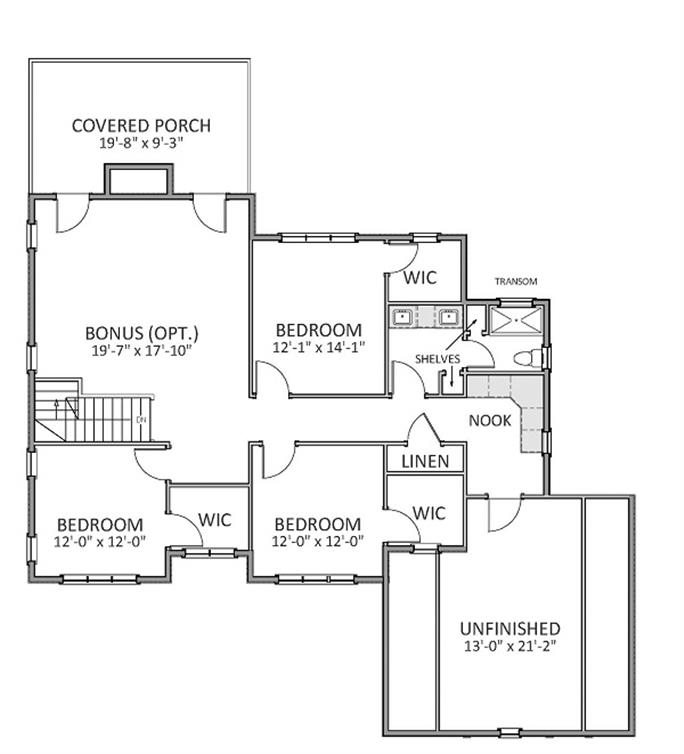 Craftsman House Plan #189-1068: 4 Bedrm, 3261 Sq Ft Home ...