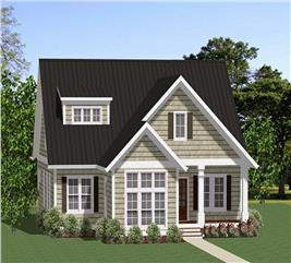 Cottage House Plan - 3 Bedrms, 2 Baths - 1770 Sq Ft - #189-1109