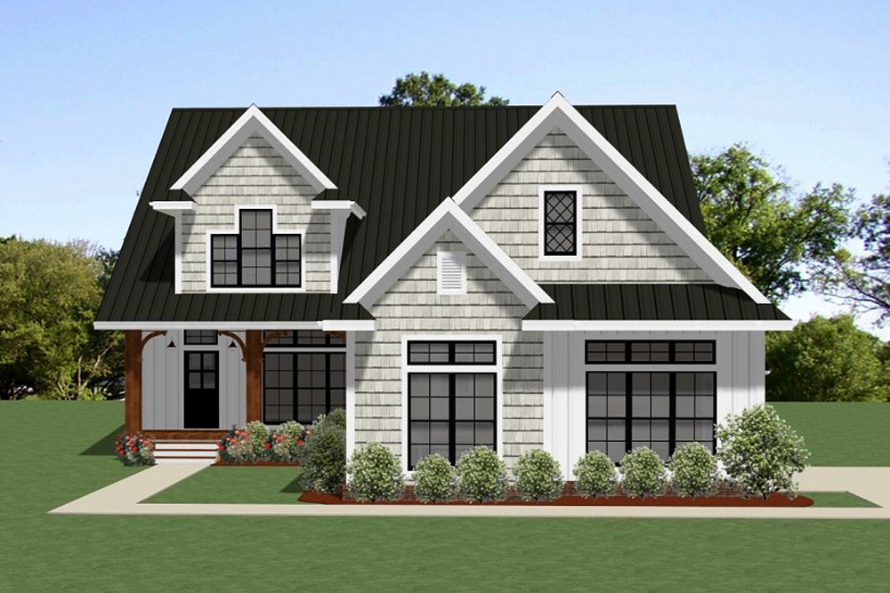 Cottage House Plan - 3 Bedrms, 2.5 Baths - 2435 Sq Ft - #189-1111