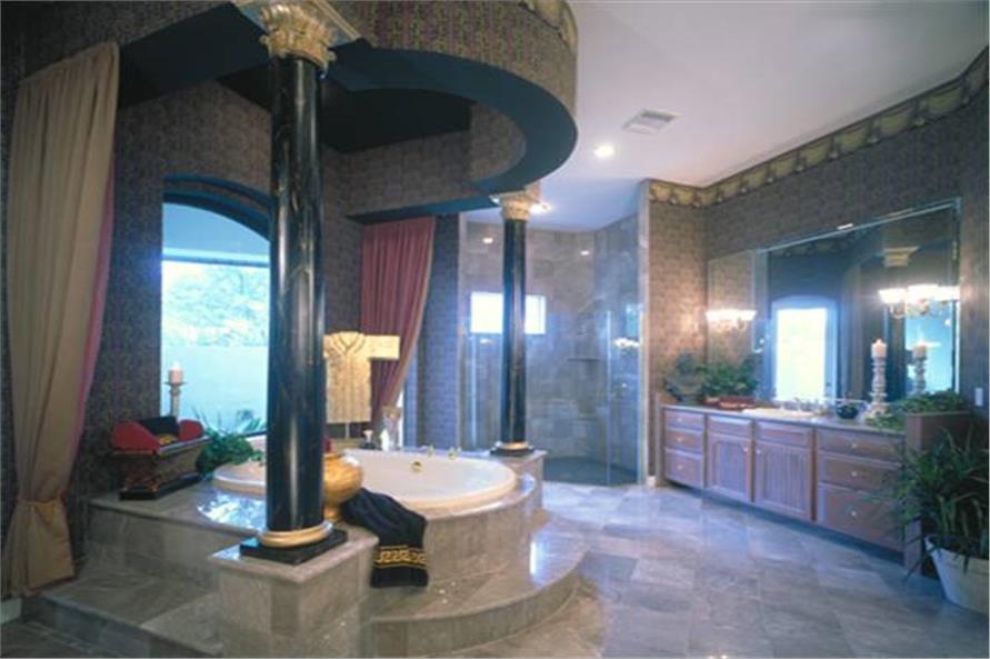 Master Bathroom of this 5-Bedroom,6462 Sq Ft Plan -6462