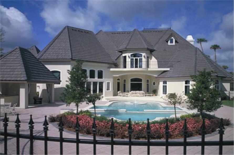 Pool of this 5-Bedroom,6462 Sq Ft Plan -6462