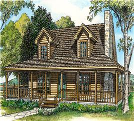 Country House Plan #192-1000: 3 Bedrm, 1790 Sq Ft Home | ThePlanCollection