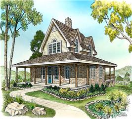 Cottage House Plan #192-1004: 3 Bedrm, 2398 Sq Ft Home | ThePlanCollection