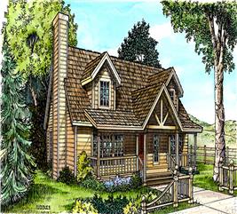 Bungalow House Plan #192-1012: 3 Bedrm, 1624 Sq Ft Home | ThePlanCollection