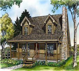 Country House Plan - 3 Bedrms, 2 Baths - 1654 Sq Ft - #192-1029