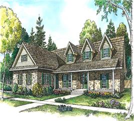 Country House Plan #192-1032: 3 Bedrm, 2643 Sq Ft Home | ThePlanCollection