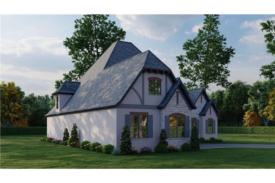 Left Side View of this 4-Bedroom,3213 Sq Ft Plan -193-1036