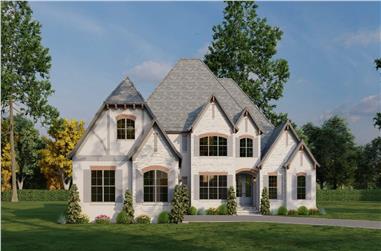 4-Bedroom, 3204 Sq Ft Country Home - Plan #193-1036 - Main Exterior