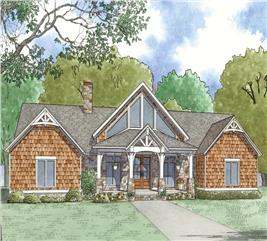 Ranch Floor Plan - 3 Bedrms, 3 Baths - 3415 Sq Ft - Plan #193-1078