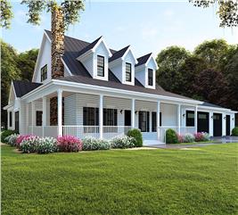 Southern Country Floor Plan - 4 Bedrms, 3 Baths - 2039 Sq Ft - Plan ...