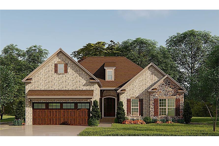 3-Bedroom, 1750 Sq Ft Traditional Home - Plan #193-1139 - Main Exterior