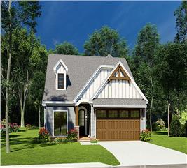 Ranch Home Plan - 3 Bedrms, 2 Baths - 1626 Sq Ft - #193-1231