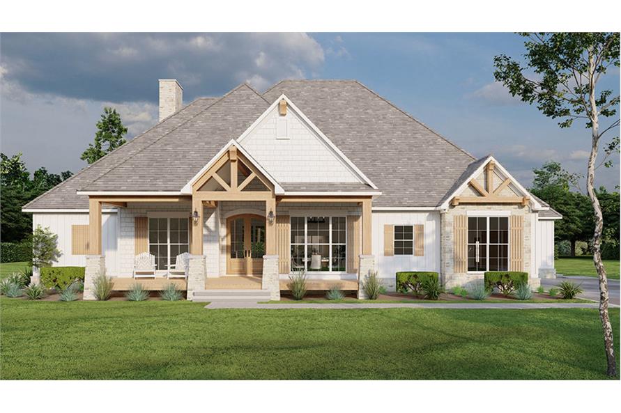 Coastal House Plan - 3 Bedrms, 3.5 Baths - 2442 Sq Ft - #193-1251