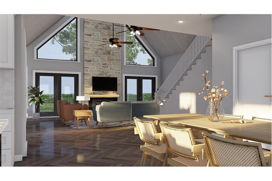 Dining Room of this 3-Bedroom,2181 Sq Ft Plan -193-1260