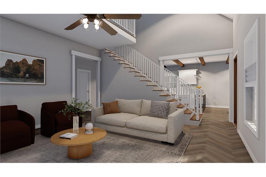 Great Room of this 2-Bedroom,1517 Sq Ft Plan -193-1269