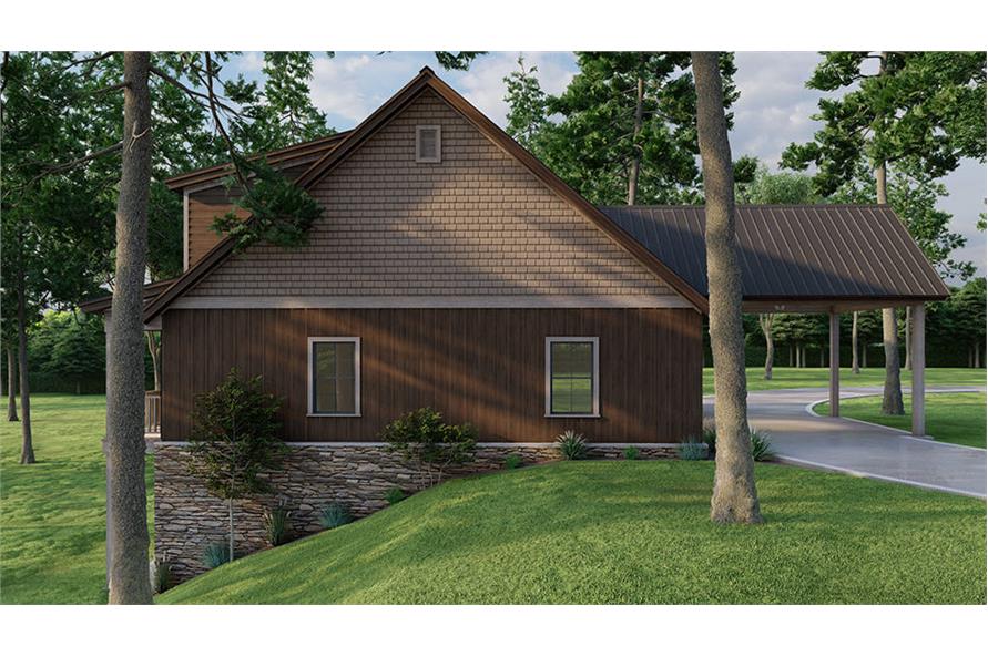 Left View of this 3-Bedroom,2255 Sq Ft Plan -193-1278