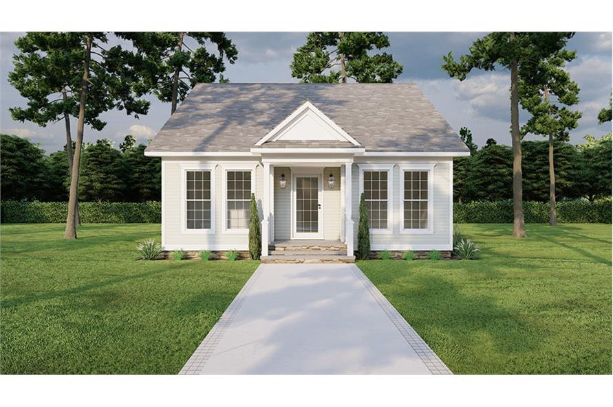 Country Home Plan - 3 Bedrms, 2 Baths - 1284 Sq Ft - #193-1279