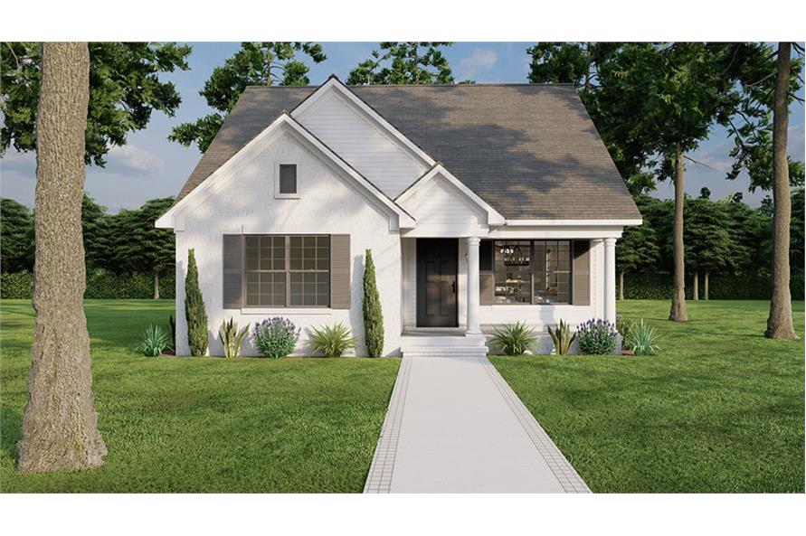 Country Floor Plan - 3 Bedrms, 2 Baths - 1250 Sq Ft - #193-1282