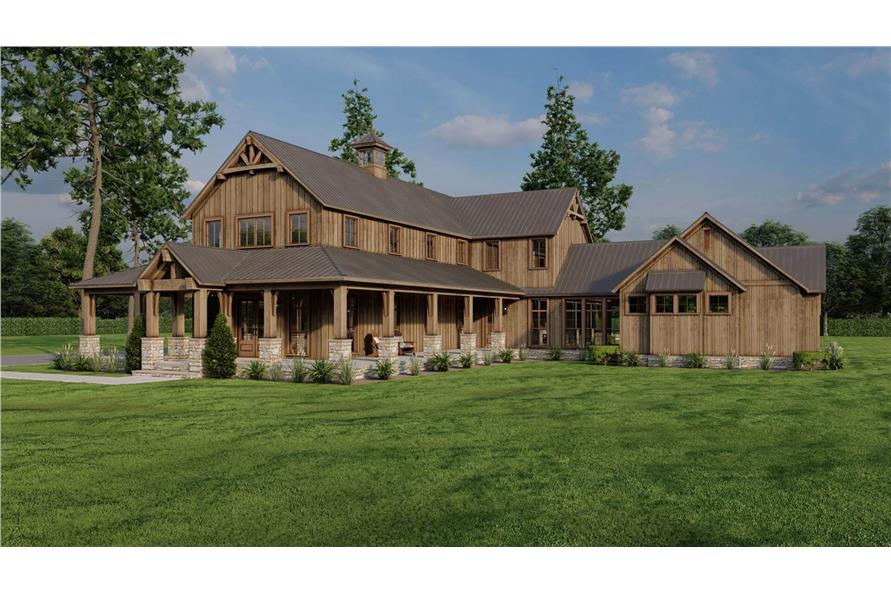 Rustic Floor Plan - 4 Bedrms, 4.5 Baths - 3723 Sq Ft - #193-1296