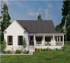 Craftsman Home Plan - 3 Bedrms, 2.5 Baths - 2165 Sq Ft - #193-1298