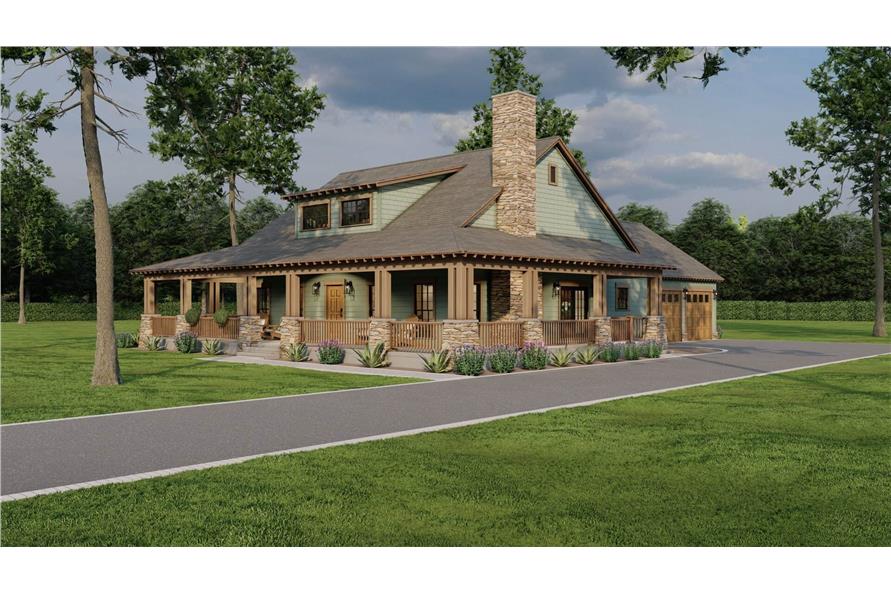 Country House Plan - 2 Bedrms, 2 Baths - 1805 Sq Ft - #193-1302