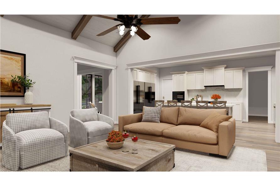 Great Room of this 4-Bedroom,2930 Sq Ft Plan -193-1313