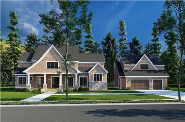 Country House Plan - 6 Bedrms, 5.5 Baths - 3448 Sq Ft - #193-1327