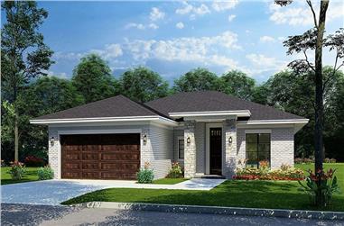 Contemporary Floor Plan - 3 Bedrms, 2 Baths - 1491 Sq Ft - #193-1331