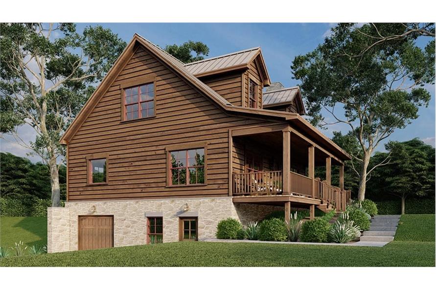 Left Side View of this 3-Bedroom,2221 Sq Ft Plan -193-1333