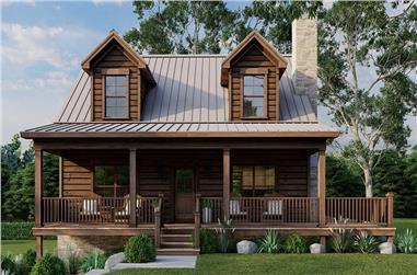 Rustic House Plan - 3 Bedrms, 2.5 Baths - 2221 Sq Ft - #193-1333