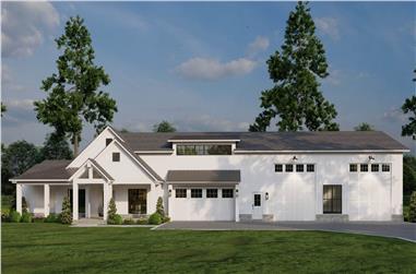 Farmhouse House Plan - 4 Bedrms, 2.5 Baths - 2631 Sq Ft - #193-1338