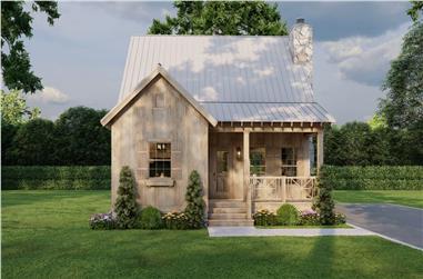 Cabin Home Plan - 2 Bedrms, 2 Baths - 1266 Sq Ft - #193-1339