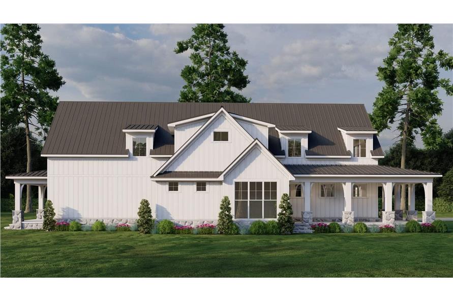 Left Side View of this 4-Bedroom,3033 Sq Ft Plan -193-1342