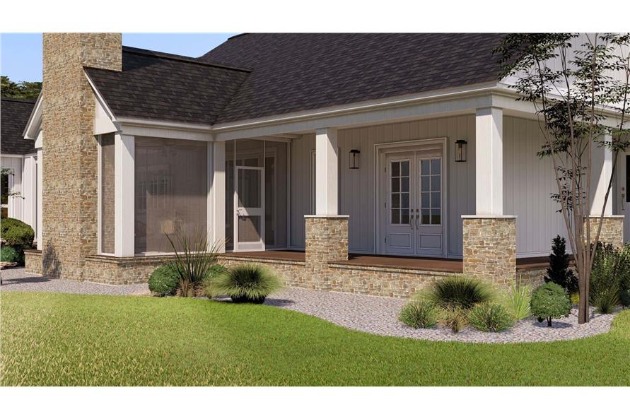 Porch of this 3-Bedroom,2481 Sq Ft Plan -193-1351