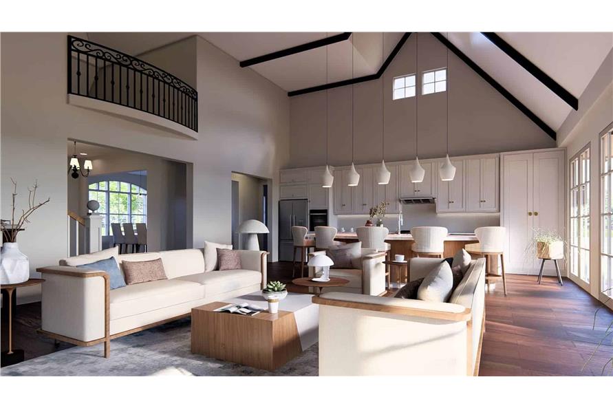 Great Room of this 5-Bedroom,3346 Sq Ft Plan -193-1352