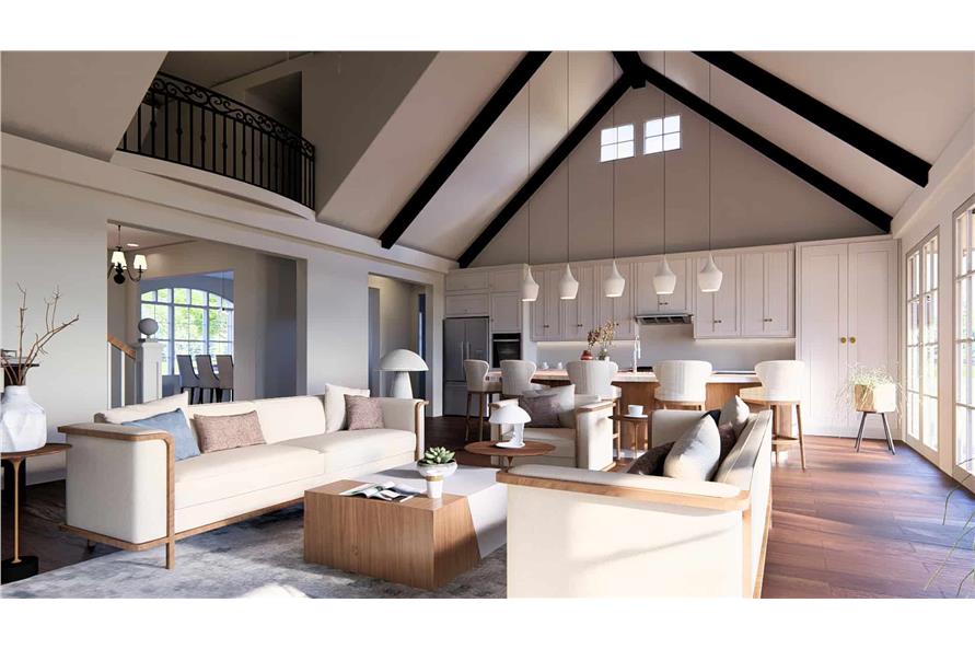 Great Room of this 5-Bedroom,3346 Sq Ft Plan -193-1352