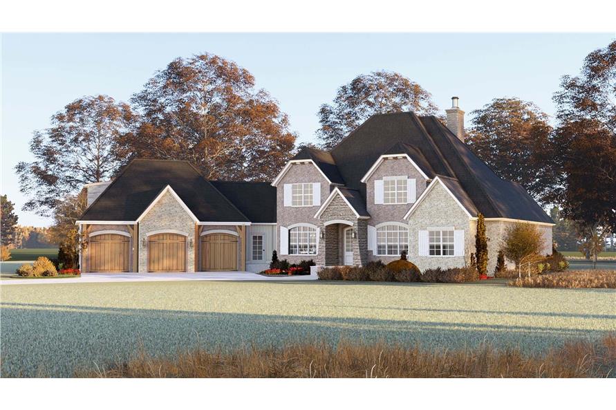 European Floor Plan - 5 Bedrms, 3.5 Baths - 3346 Sq Ft - #193-1352